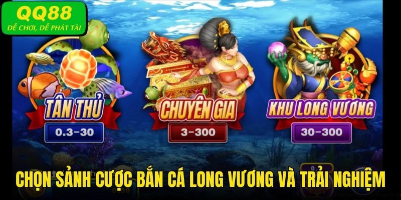 Chọn ngay sảnh cược và săn cá để kiếm thưởng khủng