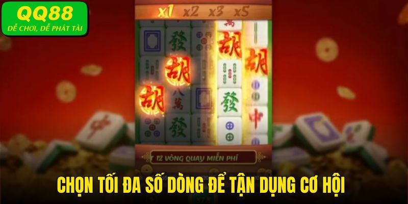 Chọn tối đa số lựa chọn thanh toán để tận dụng mọi cơ hội