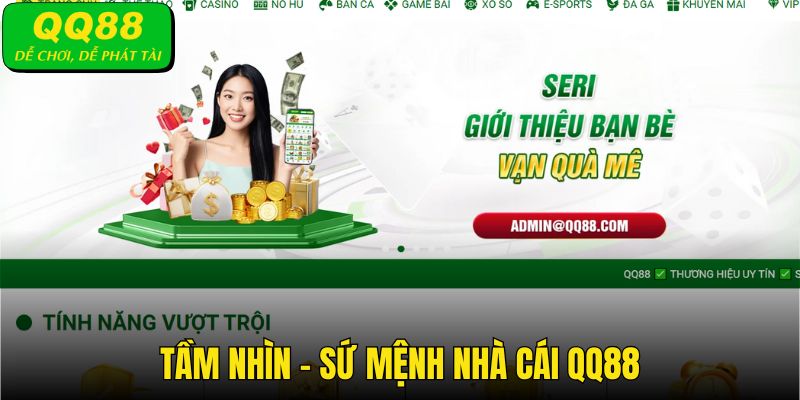 QQ88 sẽ trở thành địa chỉ cá cược được tin tưởng số 1 Việt Nam